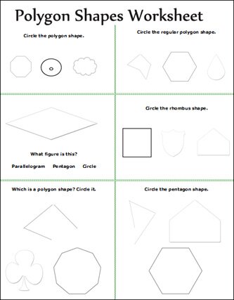 free math worksheets, Geometry math shapes
