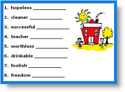 free 3rd grade vocabulary games, kids vocabulary games, Prefixes and suffixes games