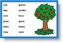 Free printable 2nd grade words and 2nd grade games