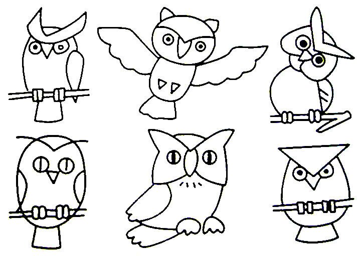 Free owl coloring page,free printable kids animals coloring pictures, kids coloring books.