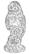 big owl free printable coloring pages