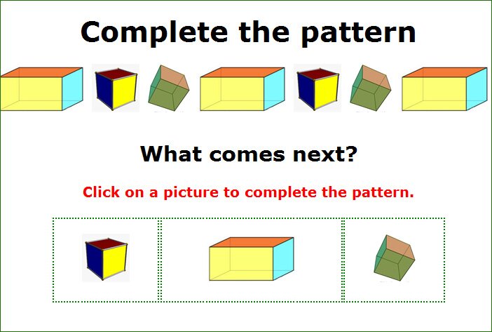 patterns games for school, free kids games, free online games