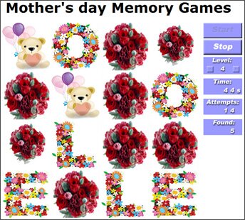free games for kids on Mother's day, mother's day online games, games for mom