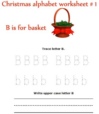 alphabet Christmas games, Christmas alphabet worksheets for kindergarten