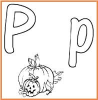  Halloween alphabet letters coloring picture and alphabet activities