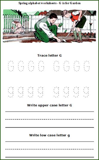 alphabet Spring games, Spring alphabet worksheets for kindergarten