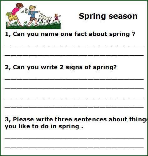 happy spring activities for kids, lesson plans, free printable spring worksheets, spring kids crafts and games