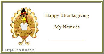 thanksgiving day name tags,happy thanksgiving nametag templates,thanksgiving dinner recipes, turkey day name tags