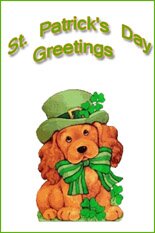 Free St. Patrick's Day greeting cards and kids coloring cards