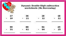 free valentines day theme math worksheets