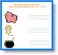 free kindergarten words activities, free kindergarten worksheets