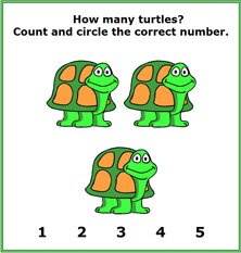 free preschool counting worksheets, kids counting games, counting lesson plan