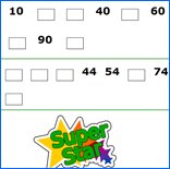 counting patterns, patterns games, count by 10 worksheets
