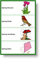 Seasons preschool activities, four Seasons preschool lesson plans and thematic units