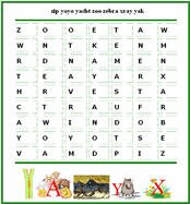 free printable kids puzzle games, kindergarten/pre-k words games