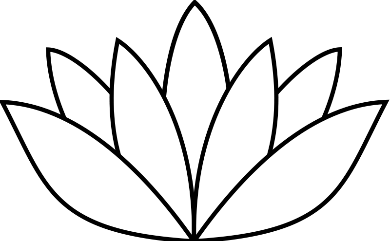 lotus coloring picture